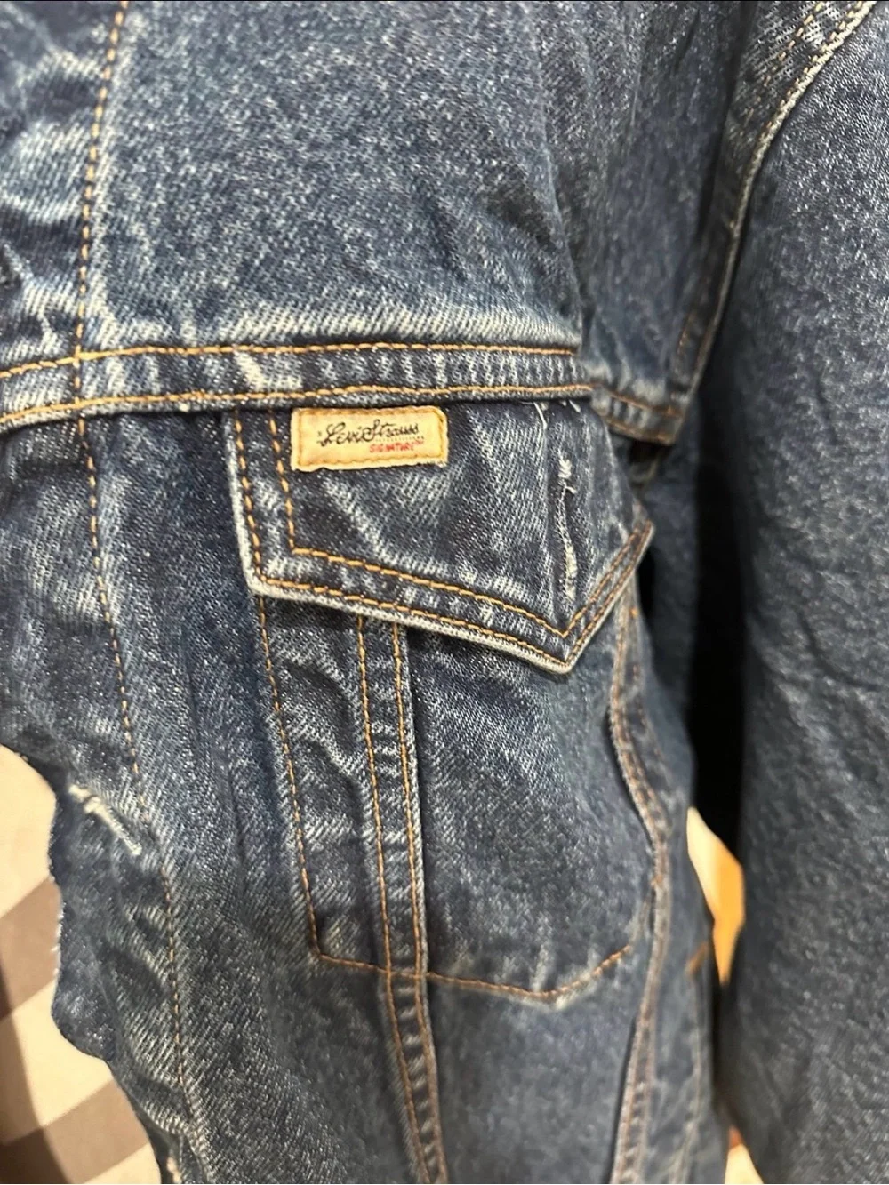 Vintage 90s Levi's Denim Trucker Jacket Large